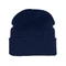 Шапка вязаная двойная Essential, темно-синяя фото