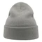 Шапка вязаная двойная Atlantis Wind, с отворотом,100% акрил, серая фото