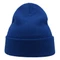 Шапка вязаная двойная Atlantis Wind, с отворотом,100% акрил, синяя фото