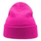 Шапка вязаная двойная Atlantis Wind с отворотом, фуксия фото