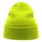 Шапка вязаная двойная Atlantis Wind с отворотом, лимонная фото