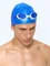 Шапочка для плавания Aquasana, синяя фото