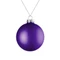 Оптом Шар елочный стеклянный Finery Matt, 8 см, матовый, фиолетовый для нанесения логотипа или надписи Шар елочный стеклянный Finery Matt, 8 см, матовый, фиолетовый фото
