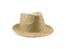 Шляпа из натуральной соломы Galaxy, бежевая / зеленая фото