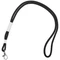 Шнурок для бейджа с карабином Tube Metal, черный фото