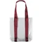 Шопер Molti Clear Fest, прозрачный / красный фото