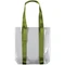 Шопер Molti Clear Fest, прозрачный / зеленый фото