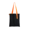 Шопер Superbag Black, черный / оранжевый фото