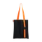 Шопер Superbag Black с ремувкой 4SB, черный / оранжевый фото