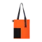 Шопер Superbag Color, оранжевый / черный фото
