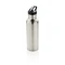 Спортивная бутылка для воды Deluxe, серебряная фото