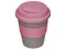 Стакан из бамбукового волокна Café, серый / розовый фото