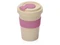 Стакан из пшеничного волокна Flava, бежевый / розовый фото