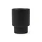 Стакан из глины Vinga Nagano Pure RCS, 300 мл, черный фото