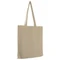Сумка для покупок из хлопка Eco, бежевая фото