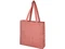 Сумка для покупок из переработанного хлопка Pheebs, красная фото