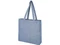 Сумка для покупок из переработанного хлопка Pheebs, синяя фото