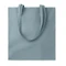 Сумка для покупок с длинными ручками, 140 г/м2, темно-голубая фото