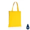 Сумка для покупок из переработанного хлопка XD Collection Impact, 145 г/м2, желтая фото