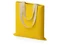 Сумка для шопинга хлопковая с парусиновыми ручками Steady, 260 г/м2, желтая фото
