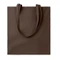 Сумка хлопковая 140 г/см, коричневая фото