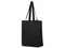 Оптом Сумка хлопковая с широким дном Levy, 240 г/м2, черная для нанесения логотипа или надписи Сумка хлопковая с широким дном Levy, 240 г/м2, черная фото