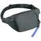 Сумка поясная Split To Go, серая / синяя фото