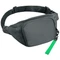 Сумка поясная Split To Go, серая / зеленая фото
