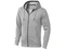 Толстовка с капюшоном на молнии мужская Elevate Arora, серый меланж фото