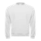 Свитшот унисекс Stan 96, футер без начеса, 350 гр/м2, белый фото