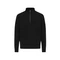 Свитшот на молнии Iqoniq Elgon из переработанного хлопка, 300 г/м², черный фото