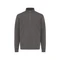 Свитшот на молнии Iqoniq Elgon из переработанного хлопка, 300 г/м², темно-серый фото