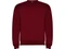 Свитшот с начесом Roly Clasica, бордовый фото