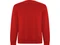 Свитшот из органического хлопка Roly Batian, красный фото
