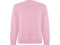 Свитшот из органического хлопка Roly Batian, розовый фото