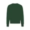 Свитшот из переработанного хлопка Iqoniq Kruger, 340 г/м², зеленый фото