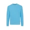 Свитшот из переработанного хлопка Iqoniq Zion, 340 г/м², голубой фото