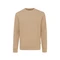 Свитшот из переработанного неокрашенного хлопка Iqoniq Denali, 340 г/м², бежевый фото