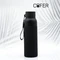 Термобутылка Cofer Button Black, черная Термобутылка Cofer Button Black, черная фото