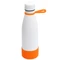 Термобутылка герметичная вакуумная Olivia To Go, 480 мл, белая / оранжевая фото