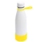 Термобутылка герметичная вакуумная Olivia To Go, 480 мл, белая / желтая фото