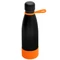 Термобутылка герметичная вакуумная Olivia To Go, 480 мл, черная / оранжевая фото