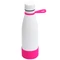Термобутылка герметичная вакуумная Olivia To Go, белая / розовая фото
