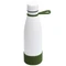 Термобутылка герметичная вакуумная Olivia To Go, белая / зеленая фото