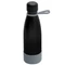 Термобутылка герметичная вакуумная Olivia To Go, черная / серая фото