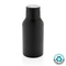 Термобутылка из переработанной нержавеющей стали XD Collection, 300 мл, черная фото