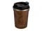 Термокружка Asobu Cafe Compact, 380 мл, коричневая фото