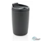 Термокружка с крышкой для кофе из переработанного полипропилена GRS XD Collection, 300 мл, темно-серая фото