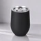 Термокружка Vacuum mug C1, soft touch, 370 мл, черная фото