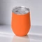 Термокружка Vacuum mug C1, soft touch, 370 мл, оранжевая фото